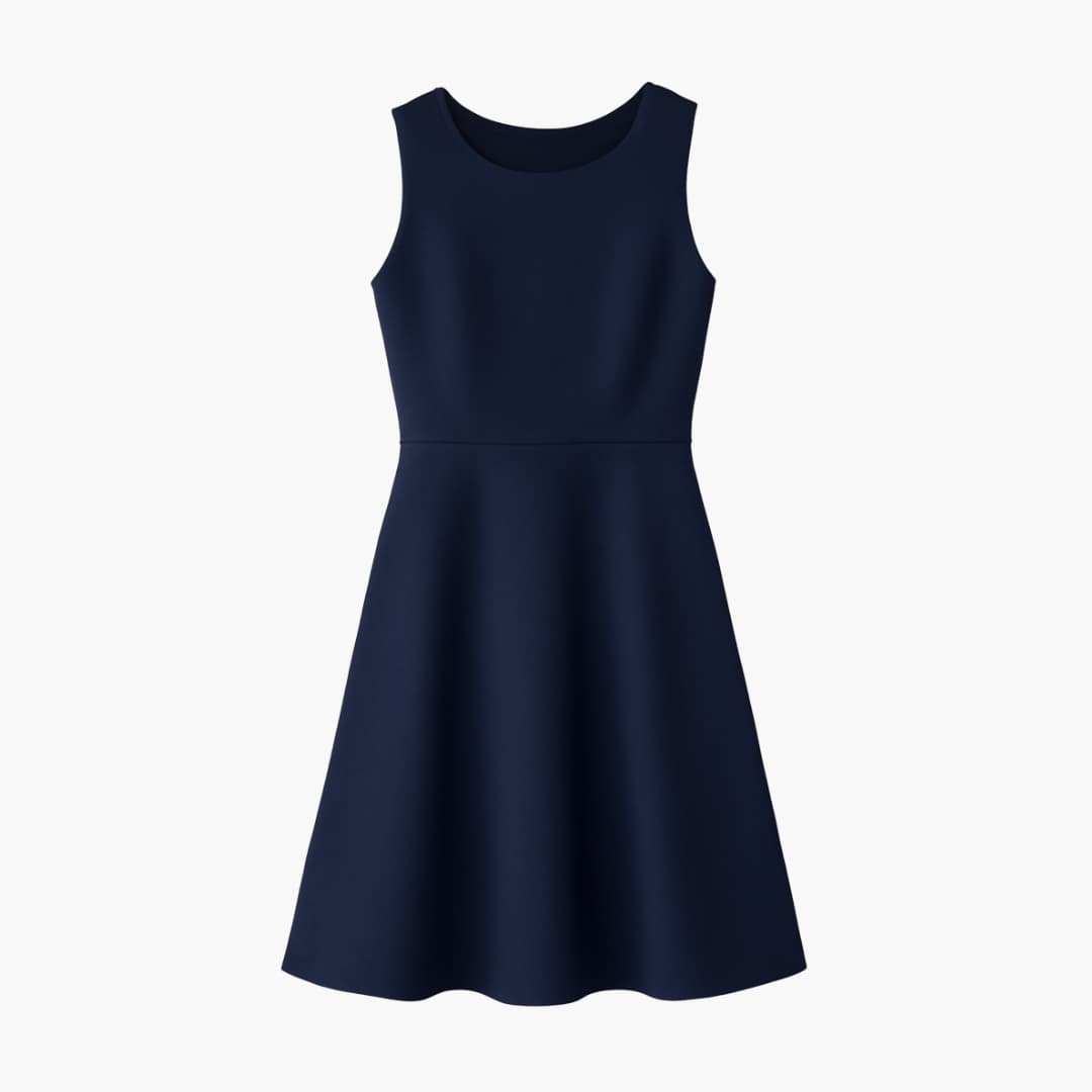 Ärmelloses Kleid