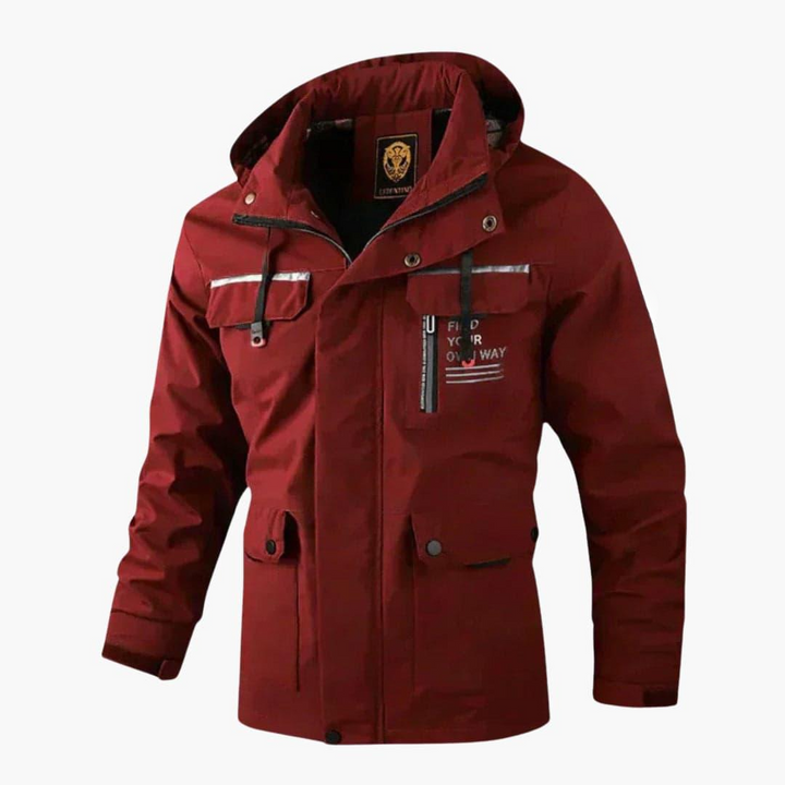 Winddichte Jacke für Männer – Wasserdicht, Stilvoll & Praktisch