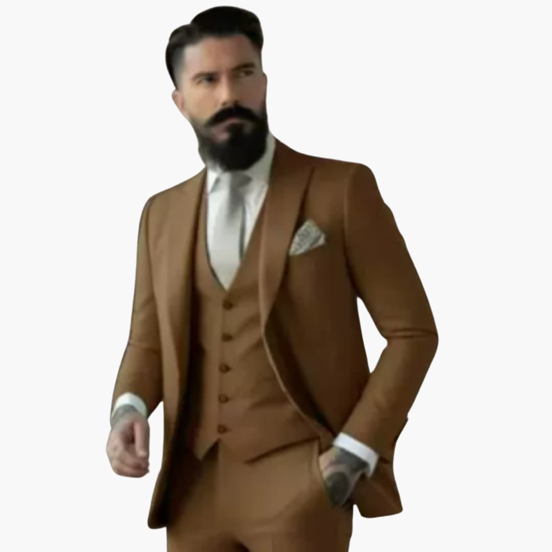 Zweireiher-Anzug für Herren - Klassisches Design mit Stil
