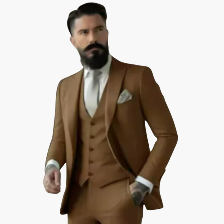 Zweireiher-Anzug für Herren - Klassisches Design mit Stil