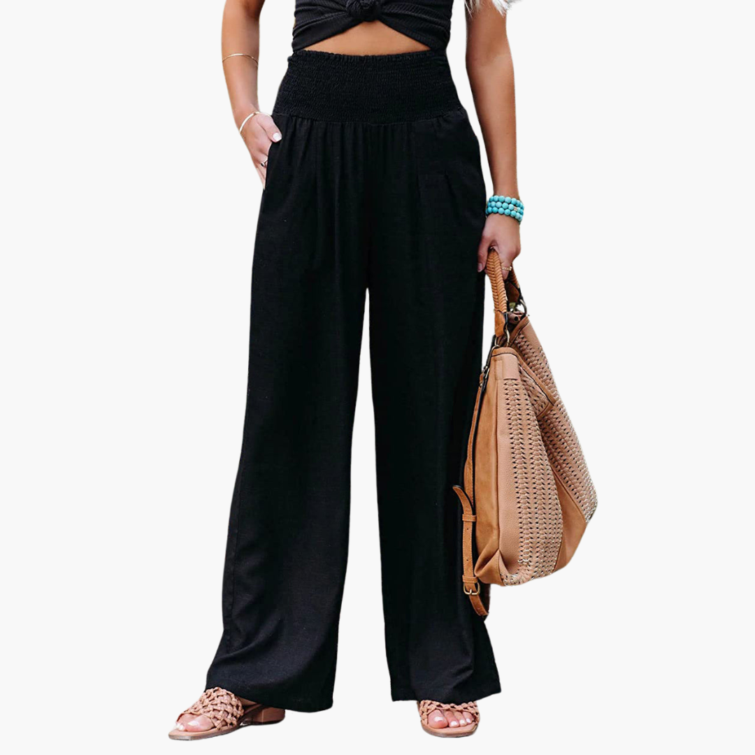 Palazzo Hose für Damen – Weite, bequeme Sommerhose