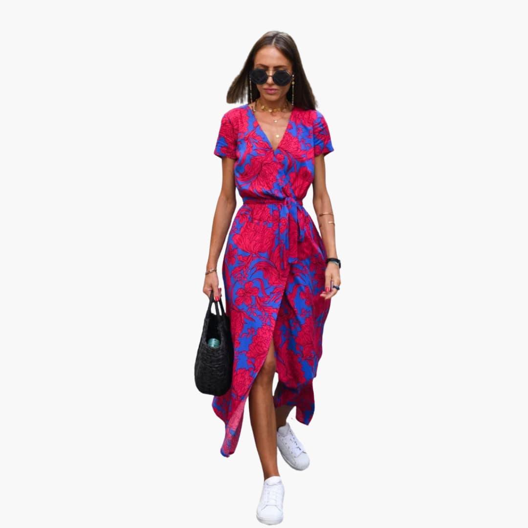 Schickes leichtes Midikleid für Damen - SchmiedeMode