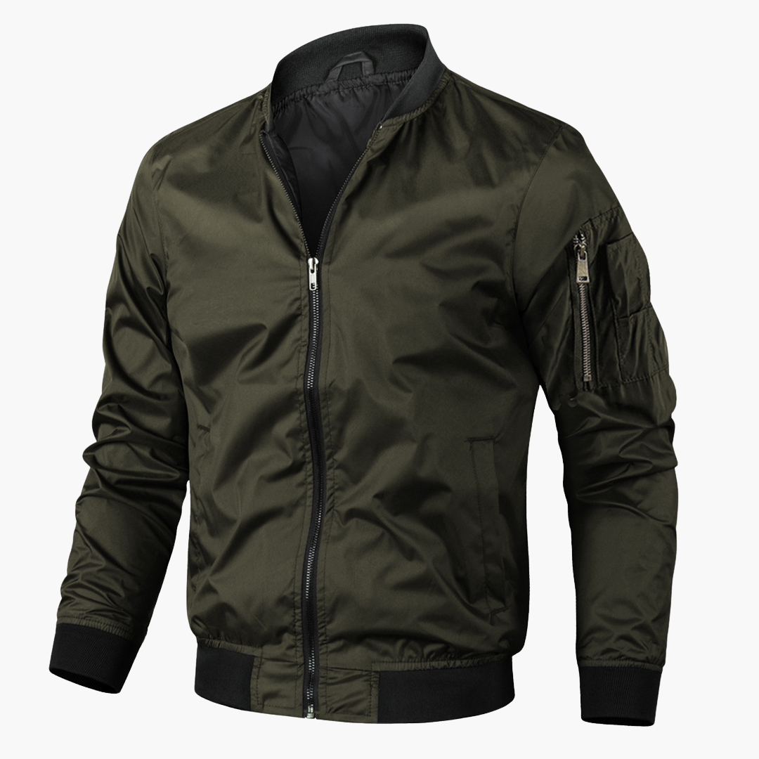 Bomberjacke mit Reißverschluss für Herren – modern & leicht