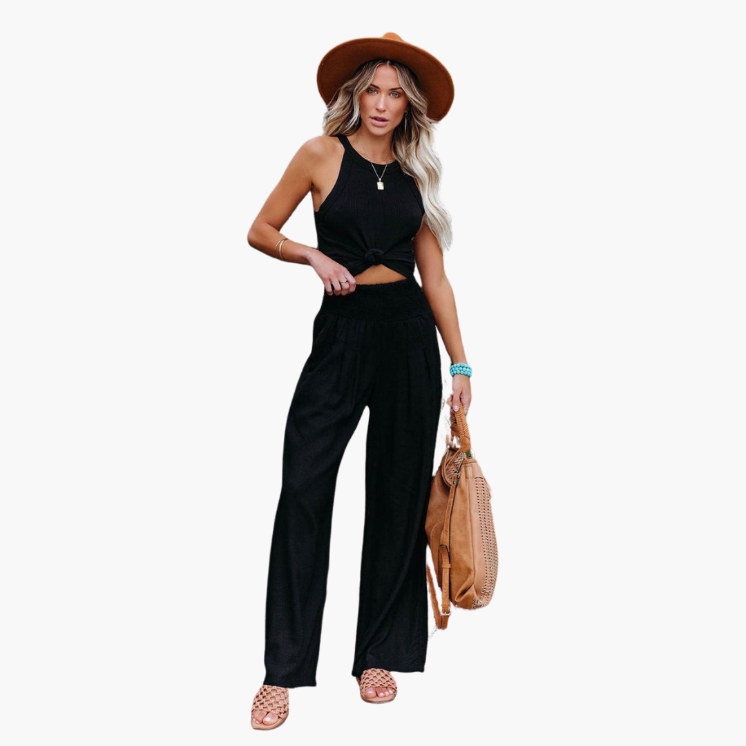 Palazzo Hose für Damen – Weite, bequeme Sommerhose