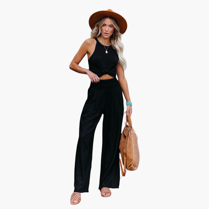 Palazzo Hose für Damen – Weite, bequeme Sommerhose