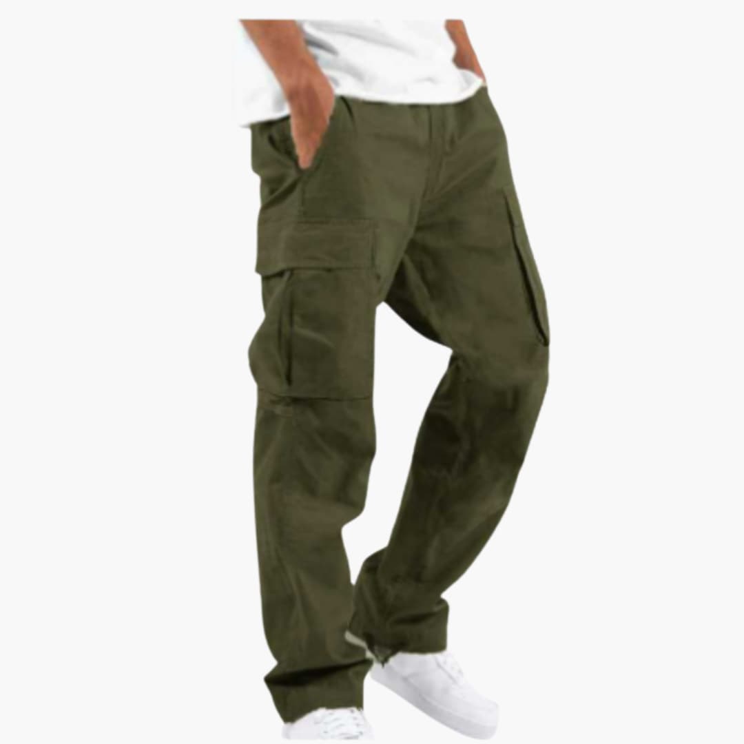 Weite Cargo-Hose für Männer - Bequeme Passform mit Taschen