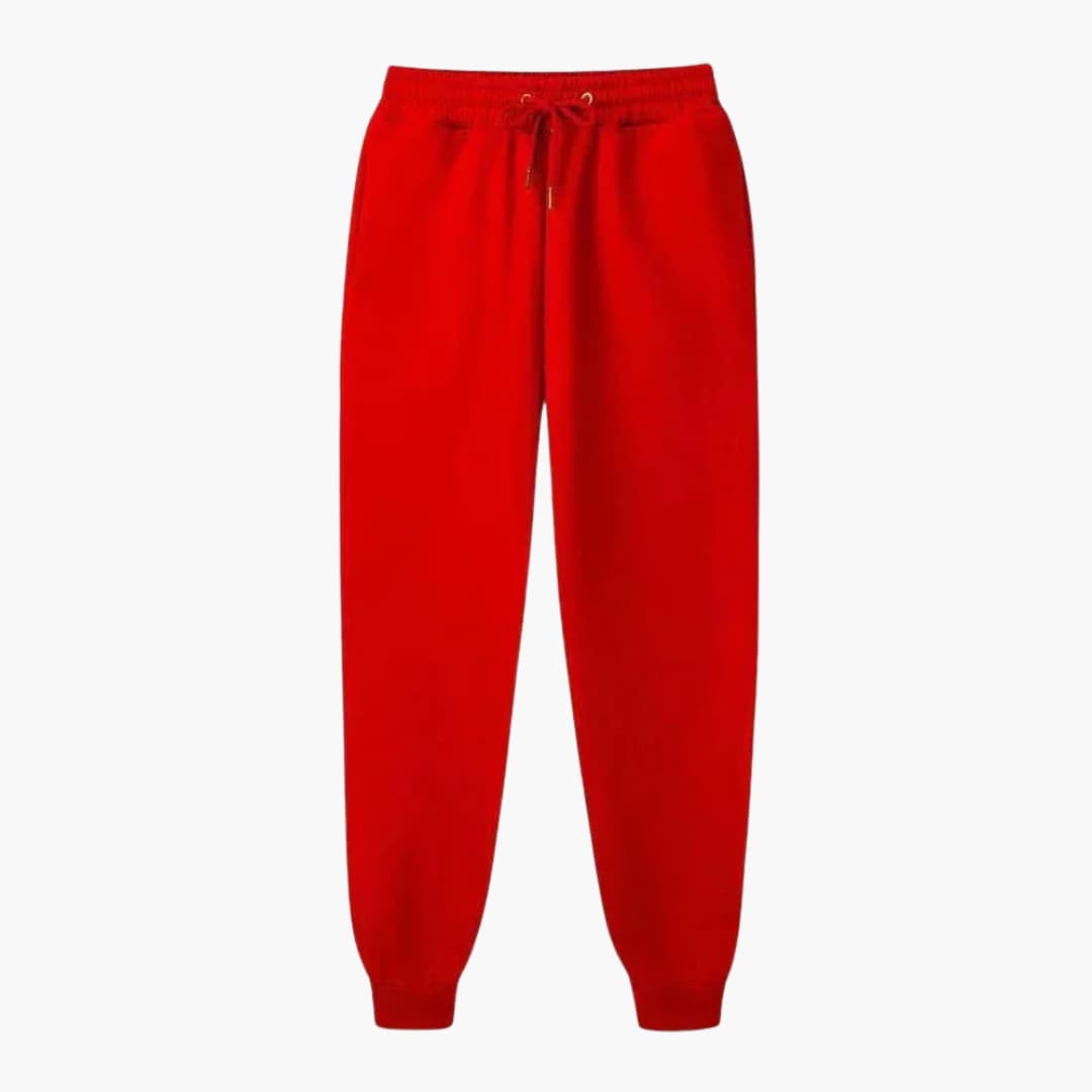Unisex Jogginghose mit Kordelzugbund und Bündchen am Saum