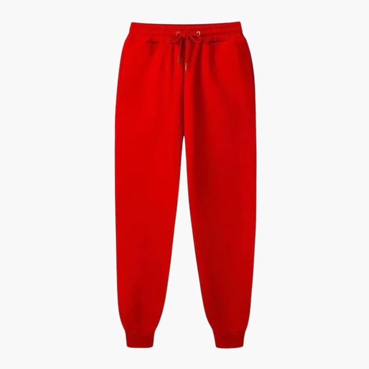 Unisex Jogginghose mit Kordelzugbund und Bündchen am Saum