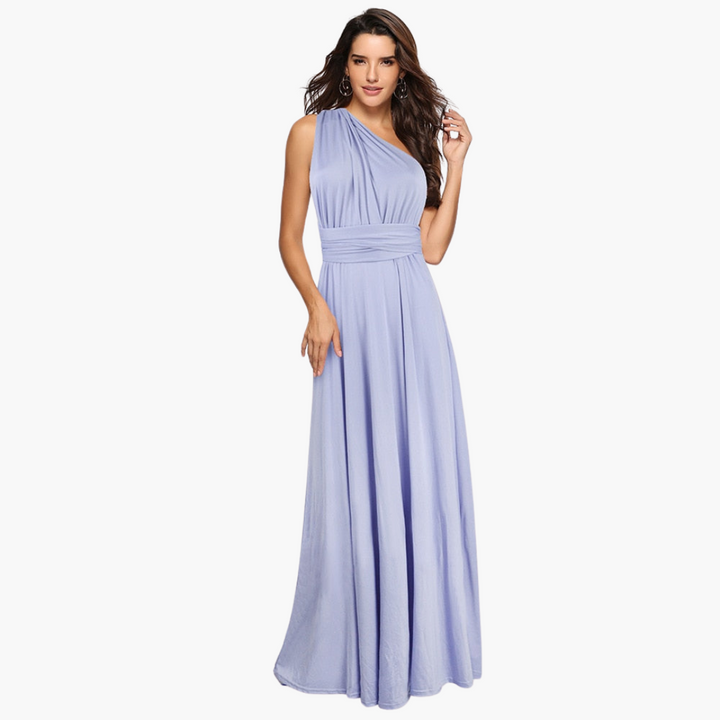 Abendkleid mit V-Ausschnitt - Damen Stil für Gala-Nächte