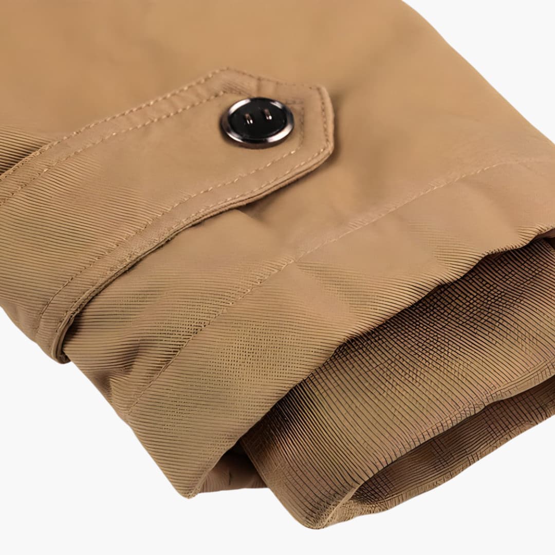 Herren Feldjacke mit verstellbarer Kapuze und mehreren Taschen