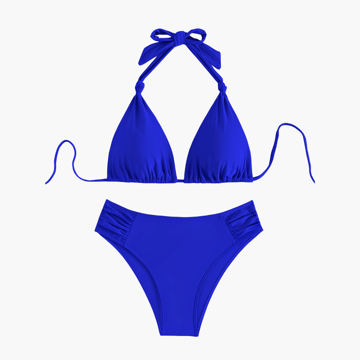 Eleganter und schmeichelhafter Krawatten-Bikini für Frauen - SchmiedeMode