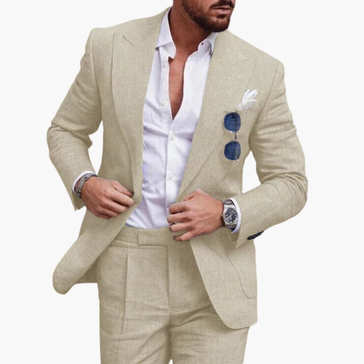 Zweiteiliger Business Anzug für Herren