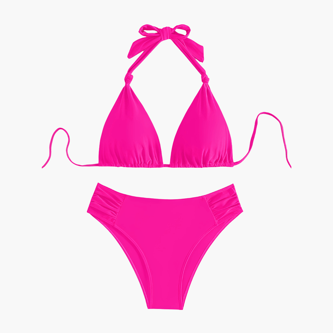 Eleganter und schmeichelhafter Krawatten-Bikini für Frauen - SchmiedeMode