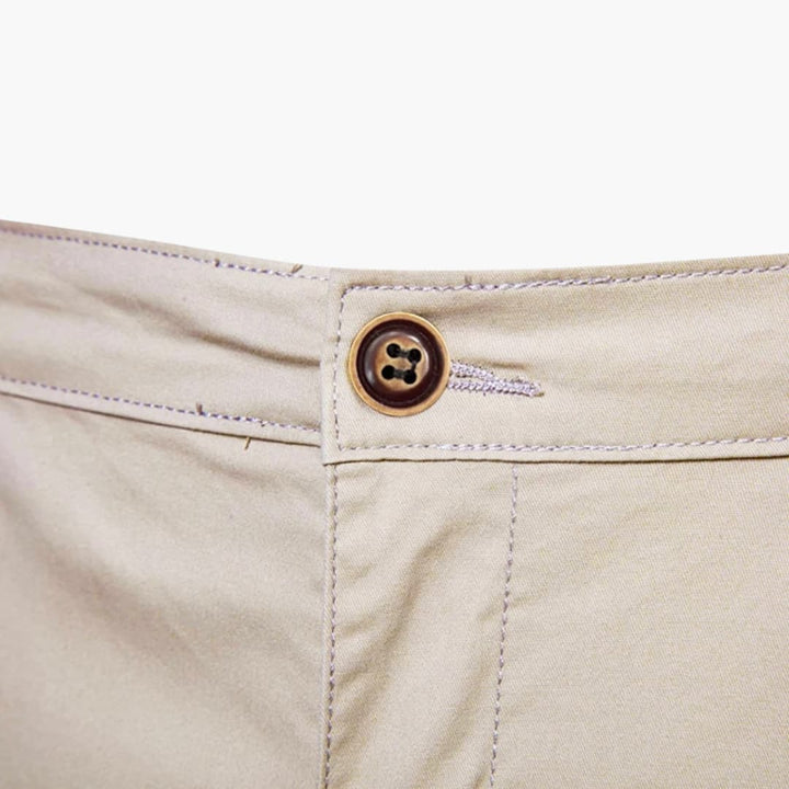 Herren Baumwollshorts mit Gummibund und Seitentaschen