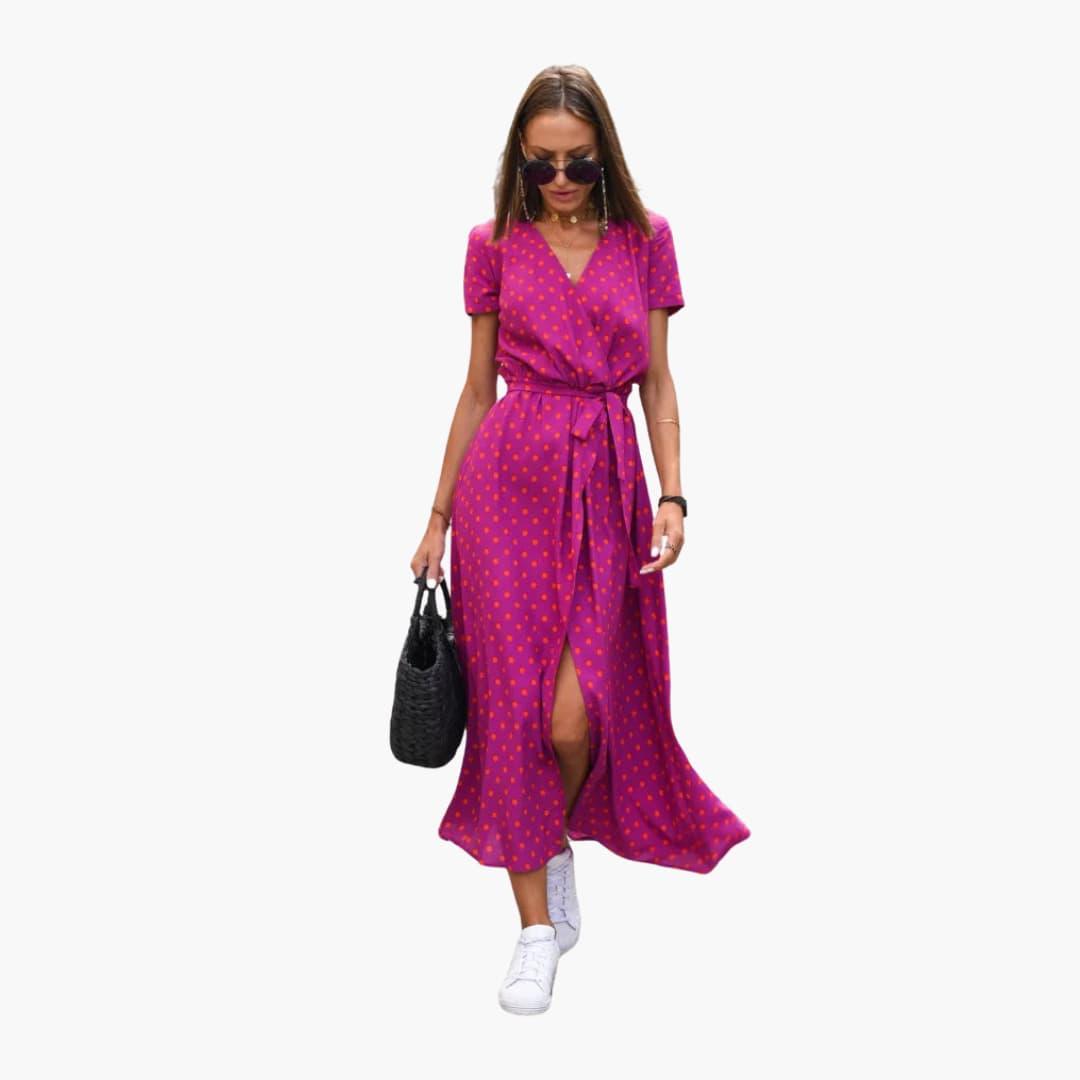 Schickes leichtes Midikleid für Damen - SchmiedeMode