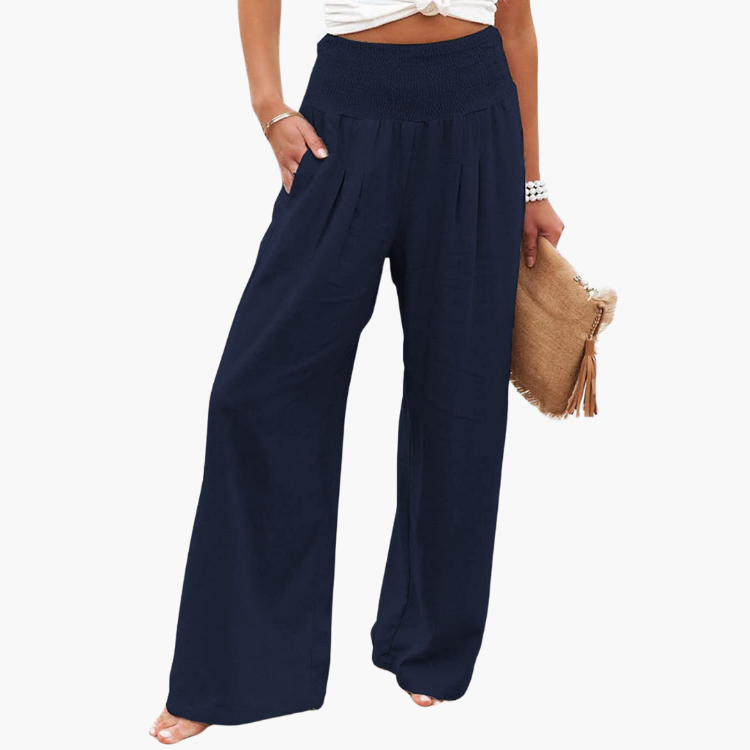 Palazzo Hose für Damen – Weite, bequeme Sommerhose