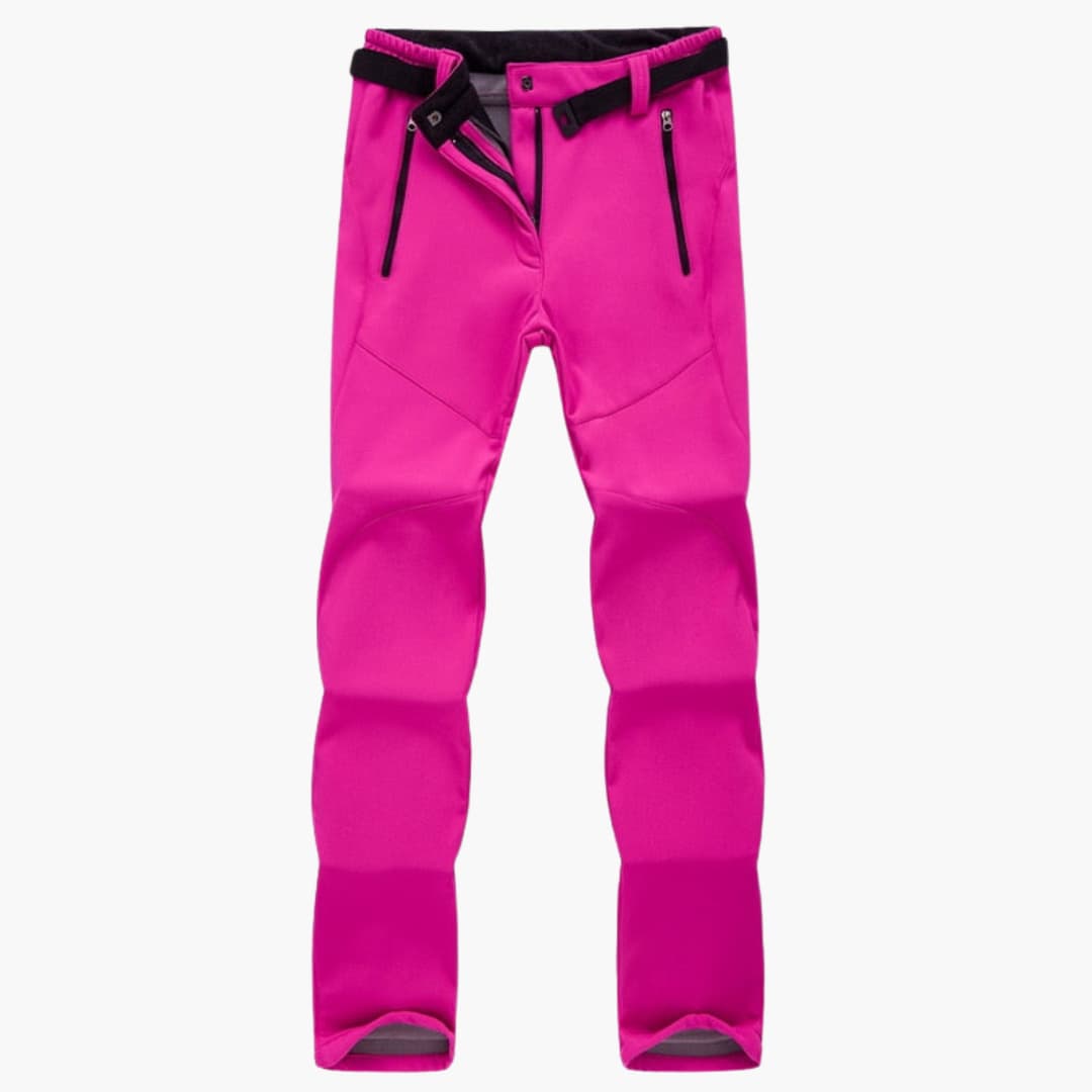 Damen-Wanderhose mit Reißverschlusstaschen