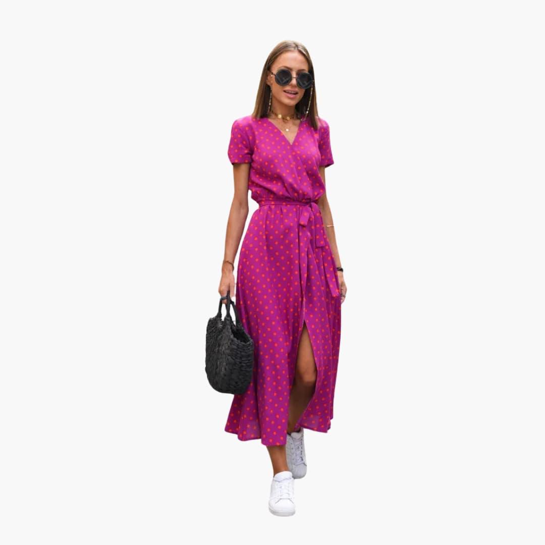 Schickes leichtes Midikleid für Damen - SchmiedeMode