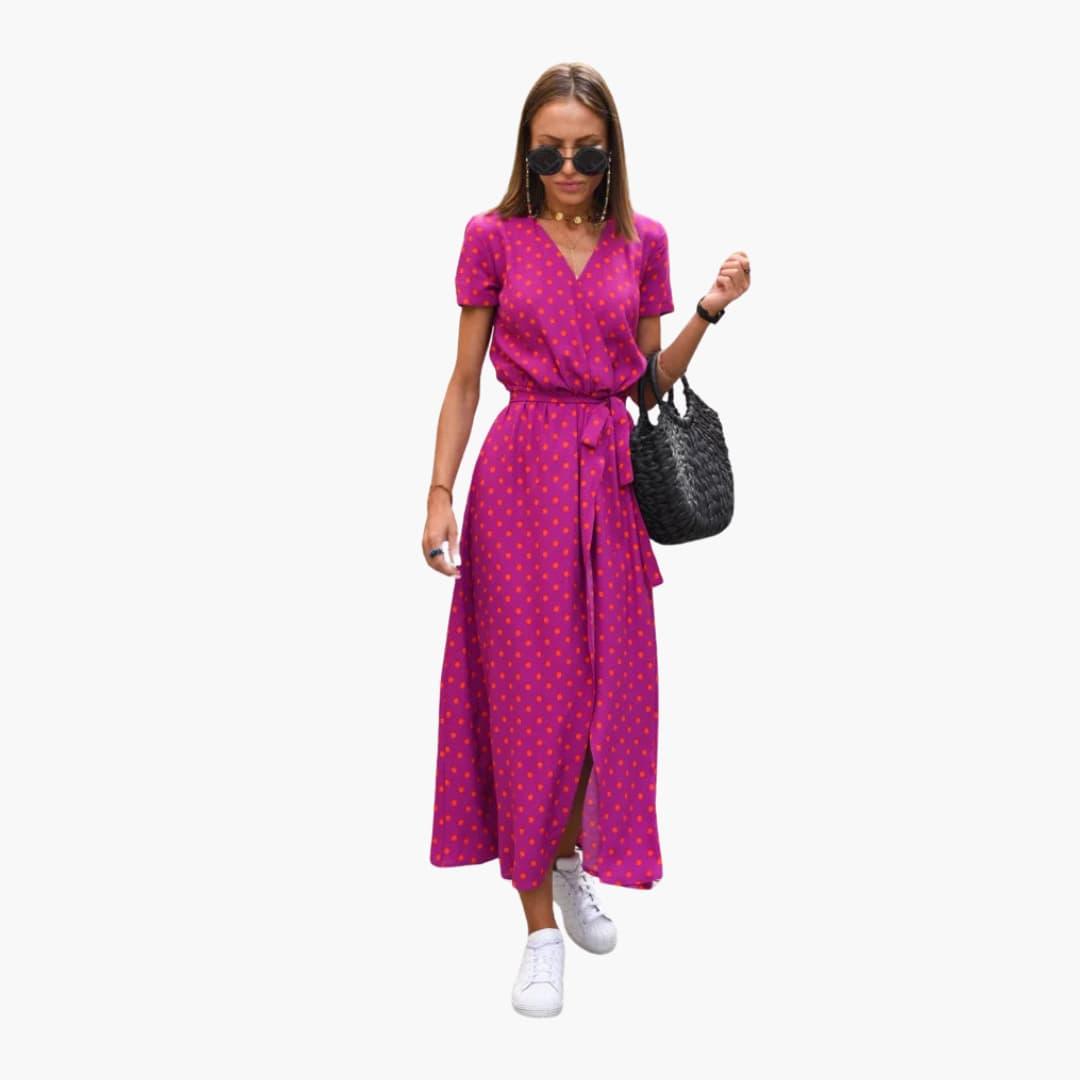 Schickes leichtes Midikleid für Damen - SchmiedeMode