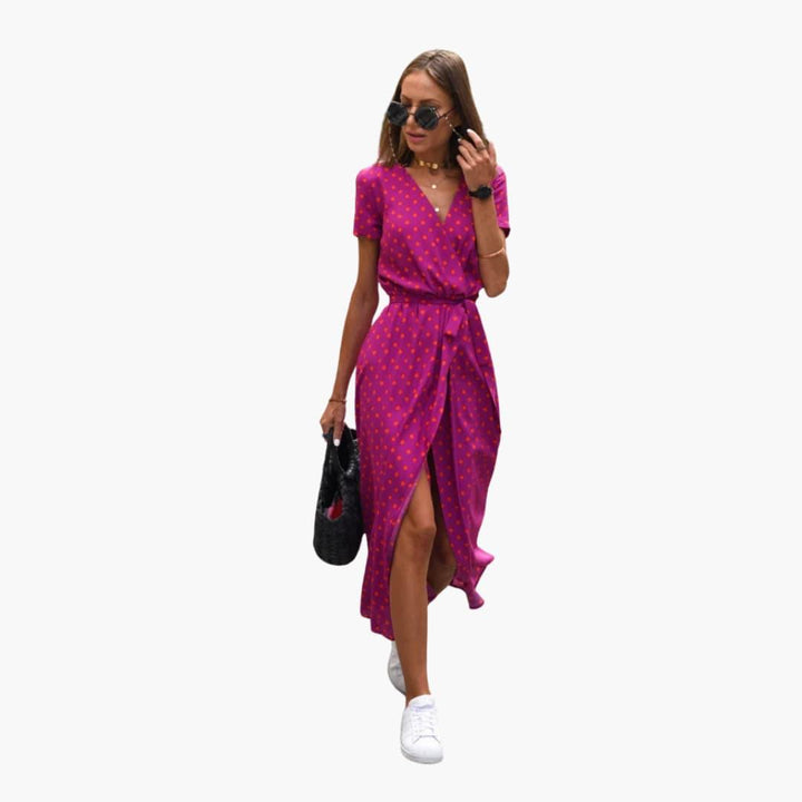 Schickes leichtes Midikleid für Damen - SchmiedeMode