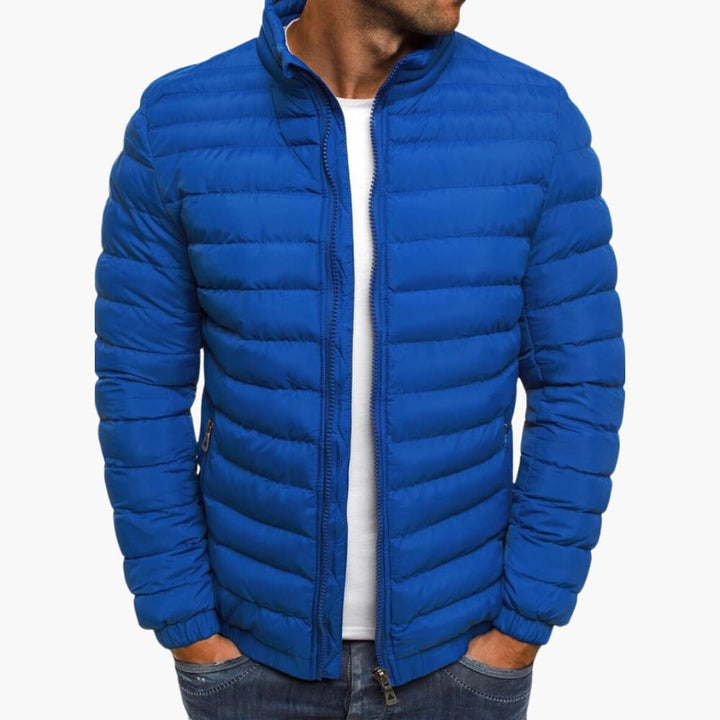 Leichte Steppjacke mit Reißverschluss - Herren Übergangsjacke