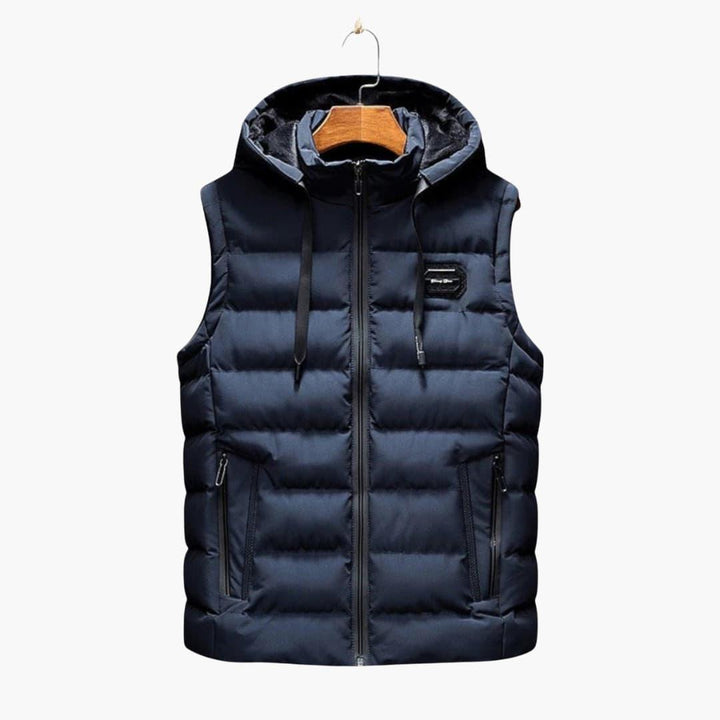 Ärmellose Jacke für Herren – Modern, Leicht & Wärmend - SchmiedeMode
