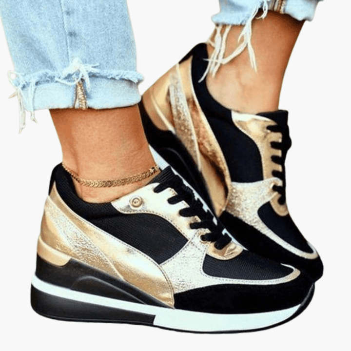 Elegante bequeme Turnschuhe für Frauen - SchmiedeMode