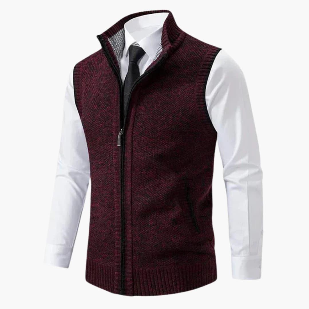 Ärmellose Weste für Herren – Elegante Passform & Vielseitiger Stil - SchmiedeMode