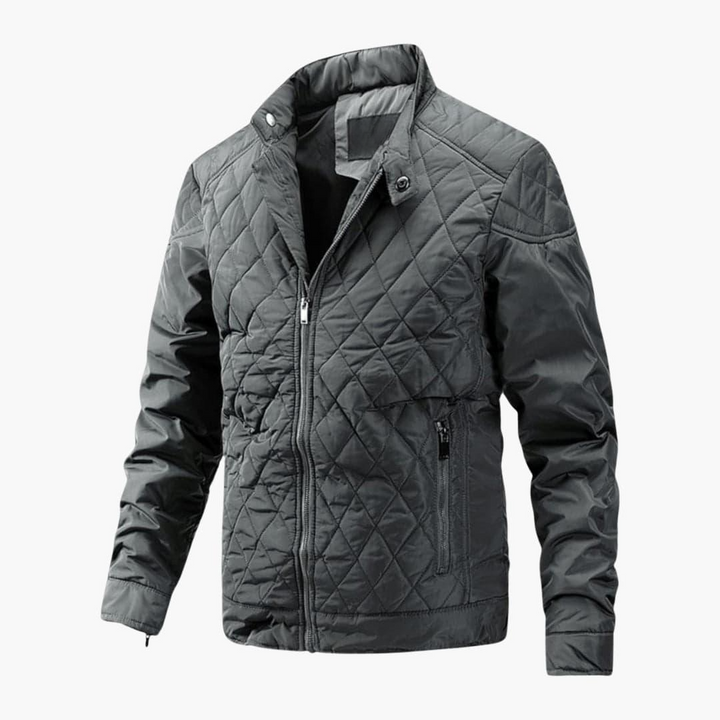 Karierte Jacke für Herren – Modische und bequeme Übergangsjacke
