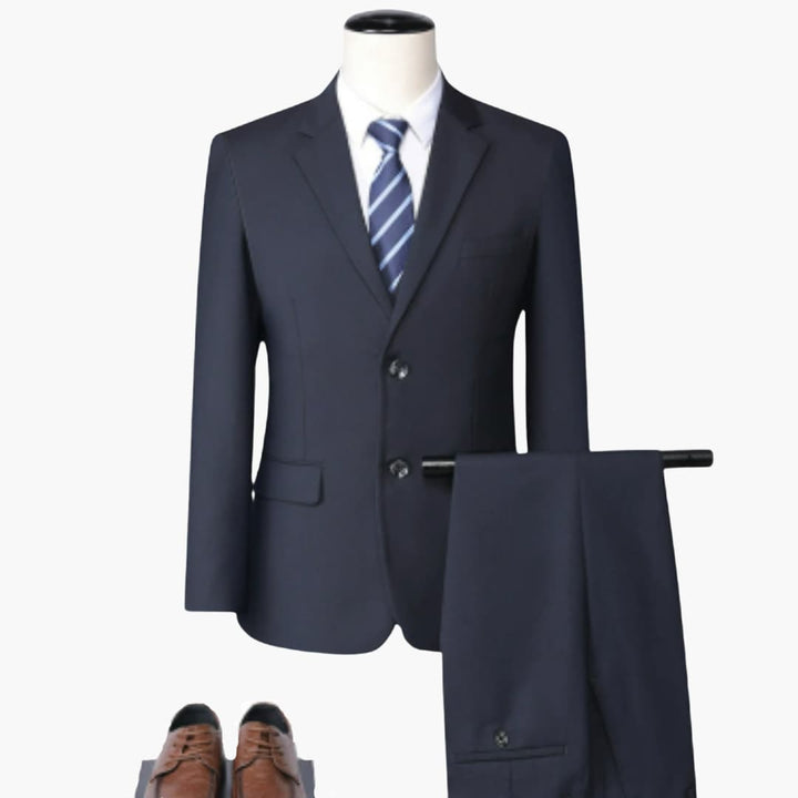 Eleganter Slim Fit Anzug - Herrenoutfit für festliche Events