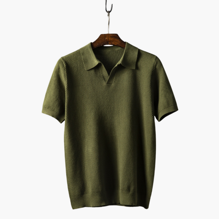 Klassisches Poloshirt für Herren - Kurzarm Basic Look