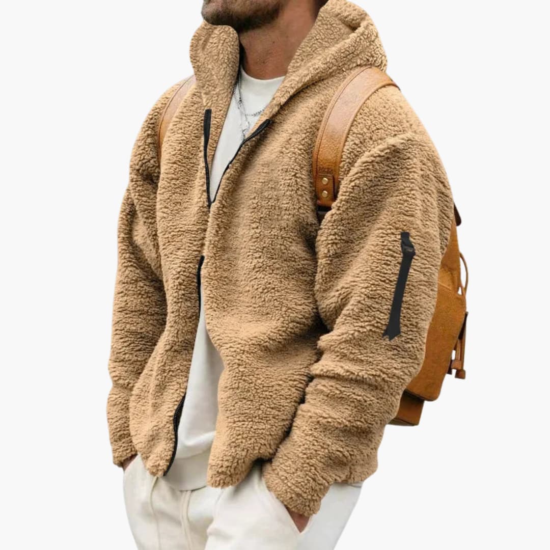Warm Hoodie Jacke für Herren