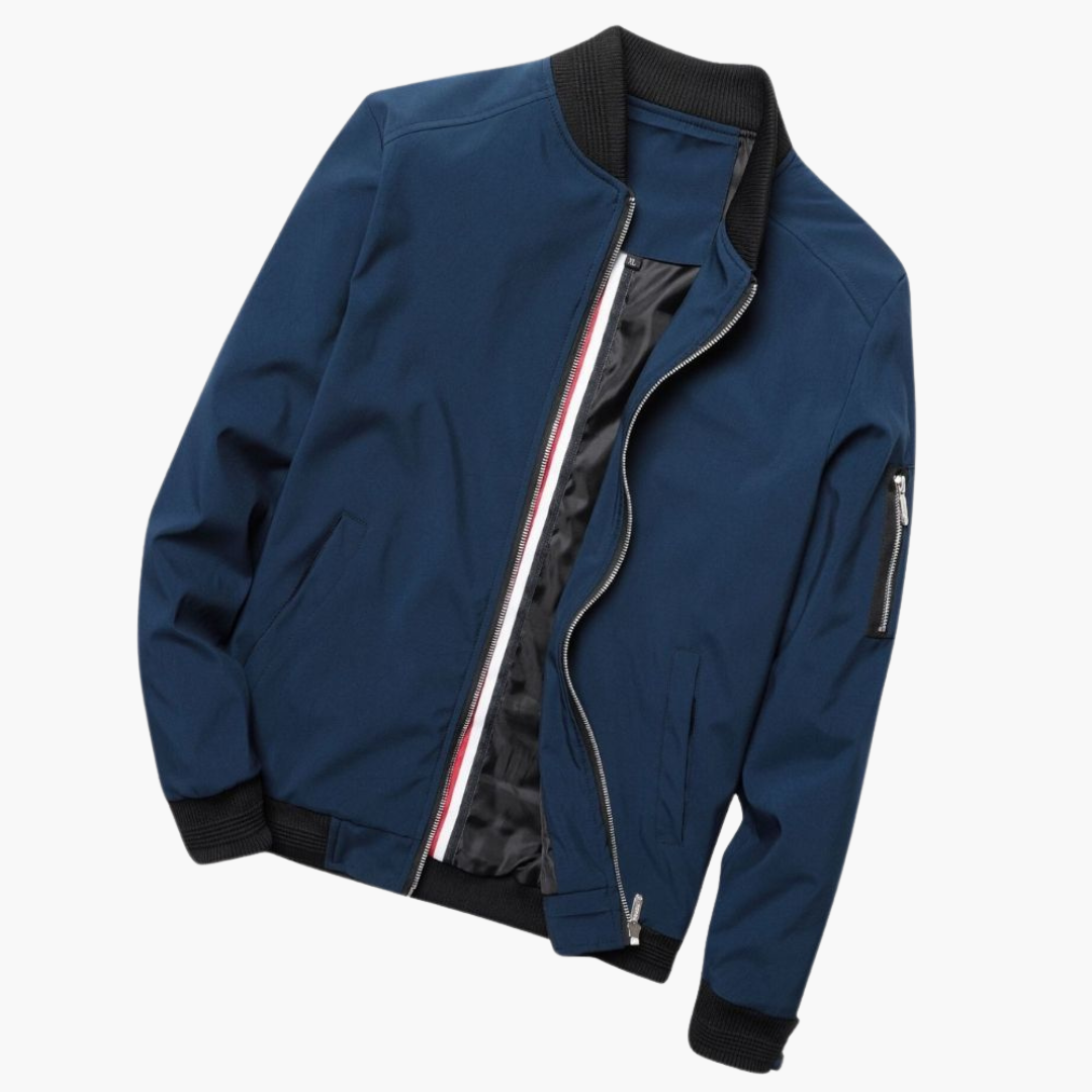 Leichte Bomberjacke für Herren - Atmungsaktiv & Stylisch