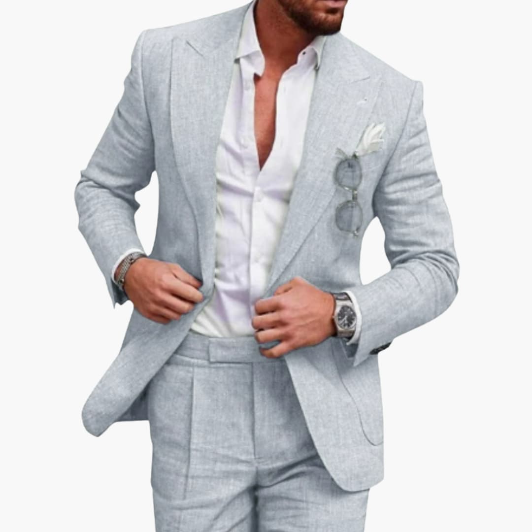 Zweiteiliger Business Anzug für Herren