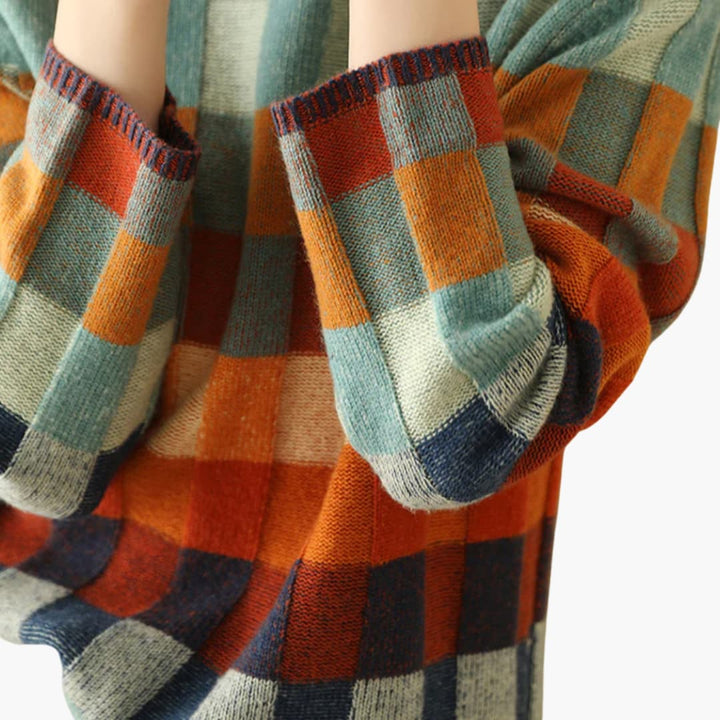 Strick Rollkragenpullover für Damen