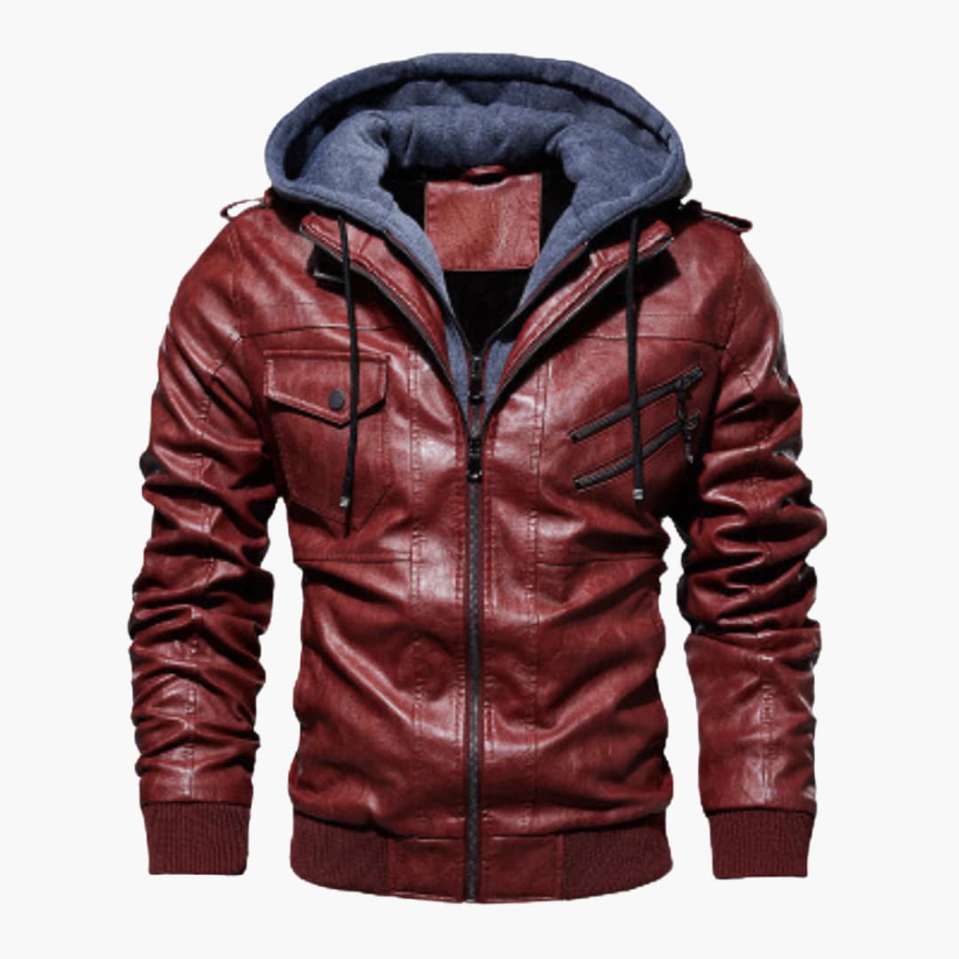 Kapuzierte Jacke für Herren