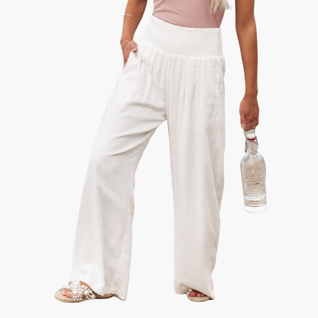 Palazzo Hose für Damen – Weite, bequeme Sommerhose