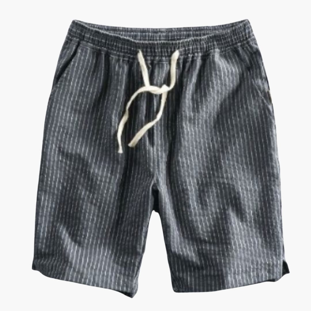 Knielange Sommer-Shorts für Herren mit elastischem Bund