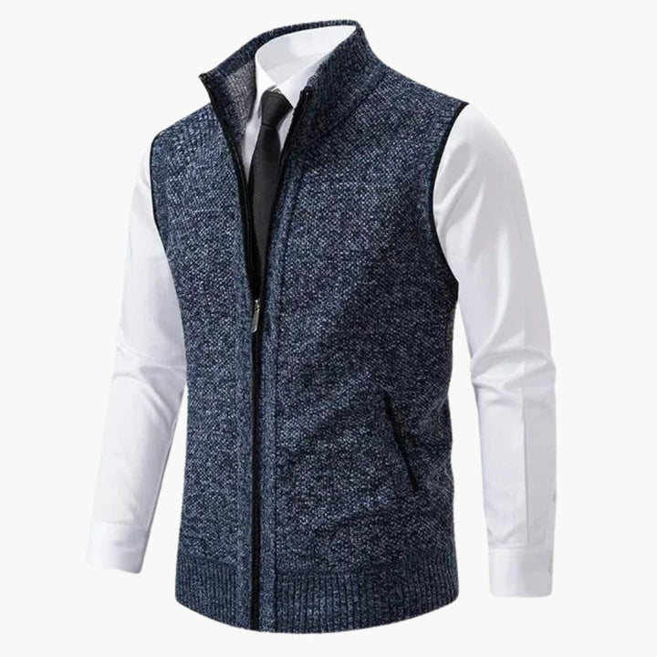 Ärmellose Weste für Herren – Elegante Passform & Vielseitiger Stil - SchmiedeMode
