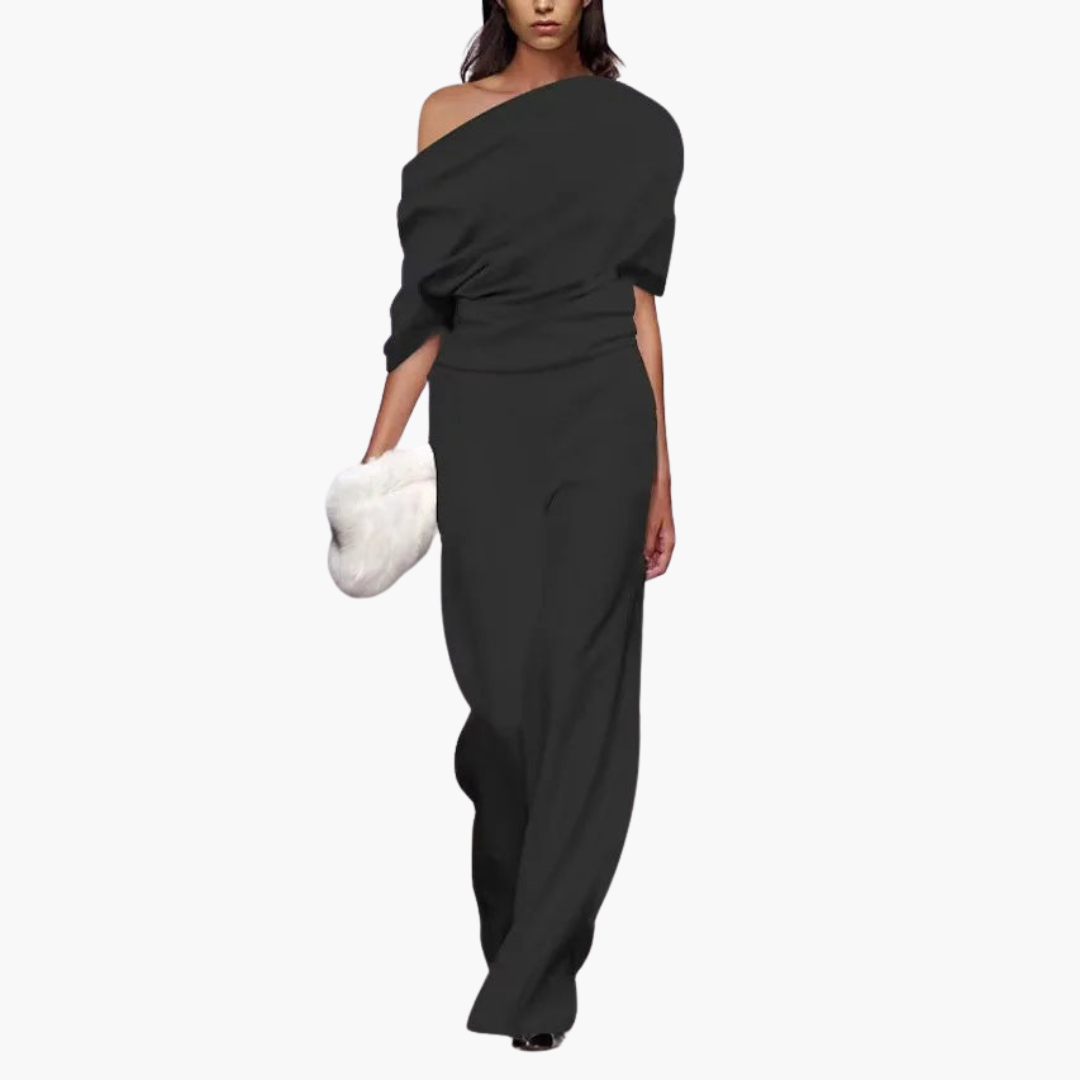 Eleganter Einreiher-Jumpsuit für Damen - Frühlingstrend