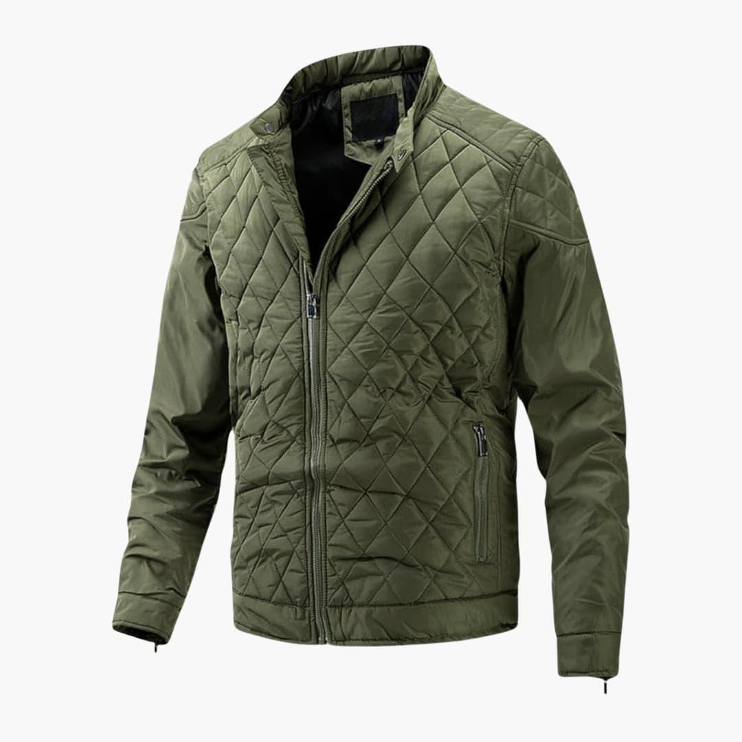 Karierte Jacke für Herren – Modische und bequeme Übergangsjacke