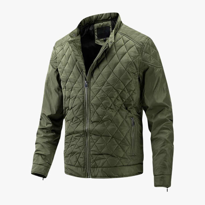 Karierte Jacke für Herren – Modische und bequeme Übergangsjacke