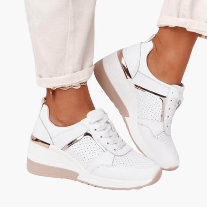 Elegante bequeme Turnschuhe für Frauen - SchmiedeMode