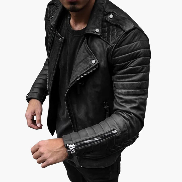Strukturiertes Freizeitjacke für Herren