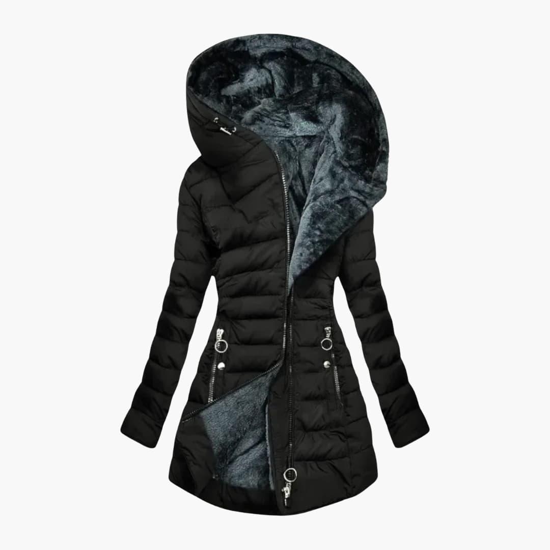 Warmer und gemütlicher Wintermantel für Damen - SchmiedeMode