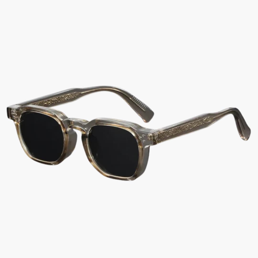 Damen Sonnenbrille mit runder Fassung und UV400 Schutz