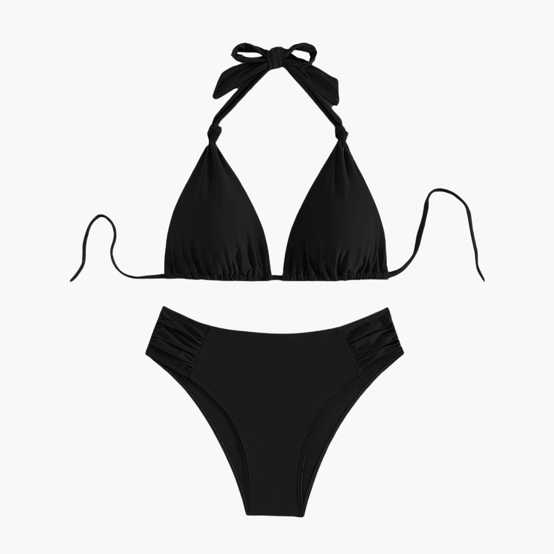 Eleganter und schmeichelhafter Krawatten-Bikini für Frauen - SchmiedeMode