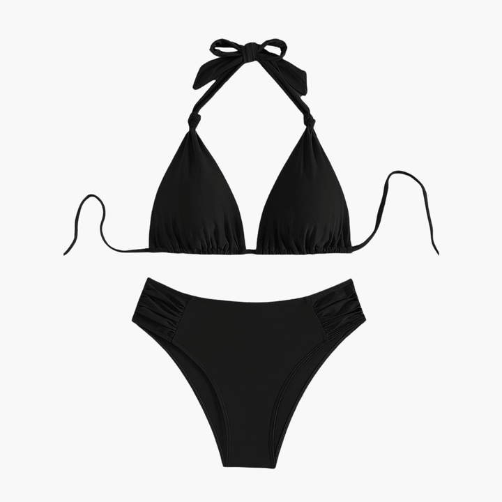 Eleganter und schmeichelhafter Krawatten-Bikini für Frauen - SchmiedeMode