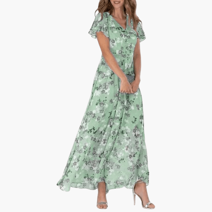 Elegantes und farbenfrohes Modekleid für Frauen - SchmiedeMode