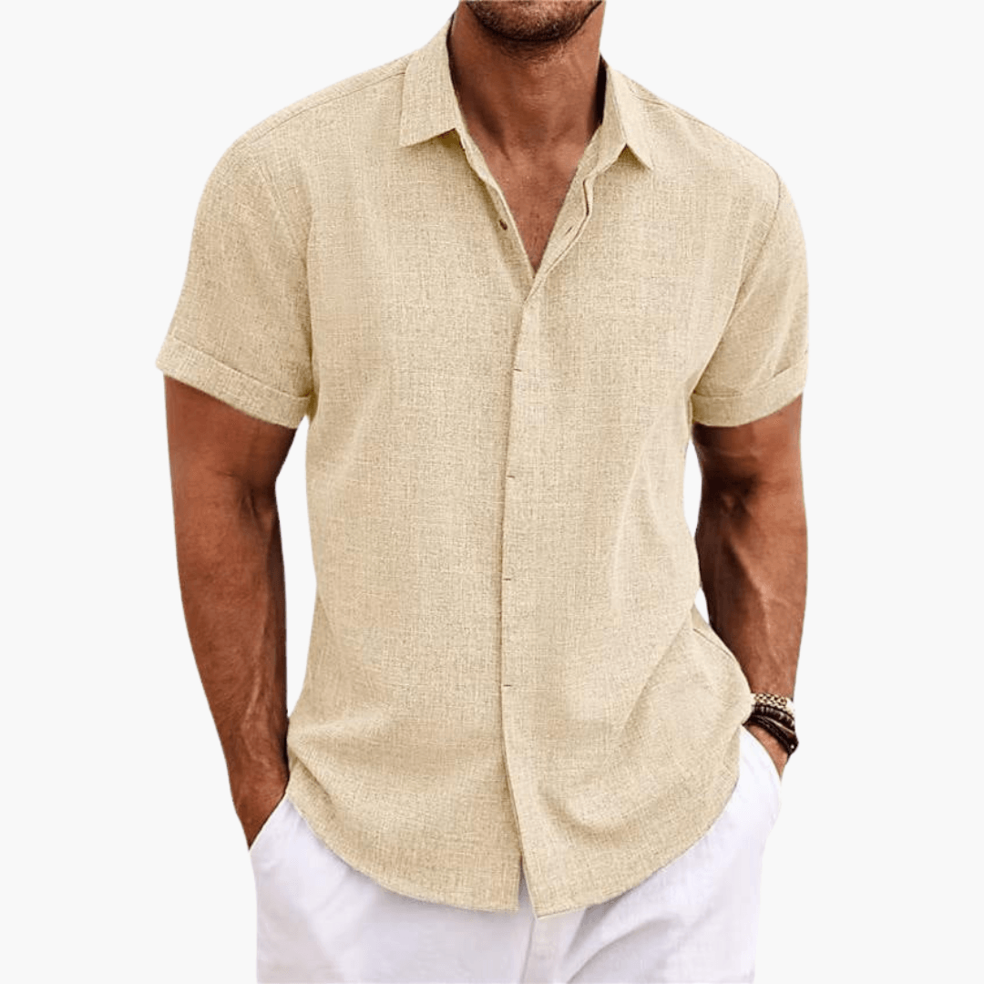 Stylisches Herren-Sommerhemd für warmes Wetter - SchmiedeMode